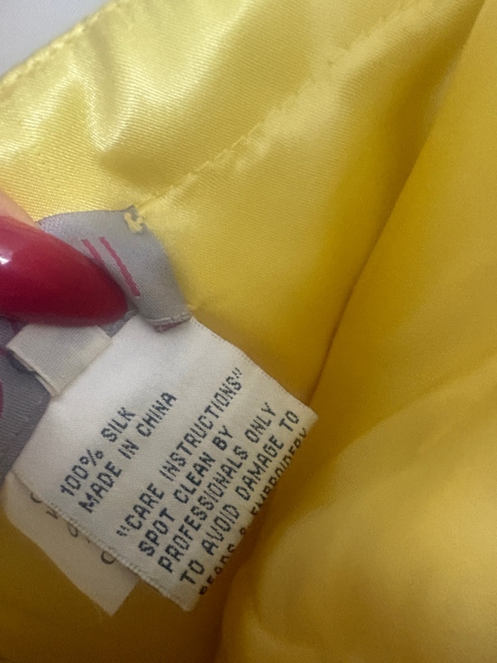 Jovani Yellow Silk Chiffon Strapless Prom Gown Formal Dress Size 2 - Picture 7 of 7